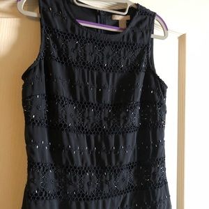 EUC Banana Republic blue embellished top.